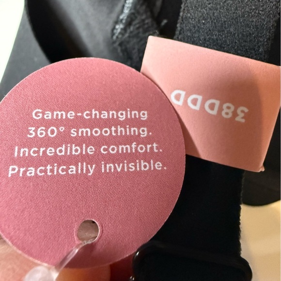 Cacique Lightly Lined Full Coverage Black Underwire Bra Size 38DDD NWT - Picture 7 of 7